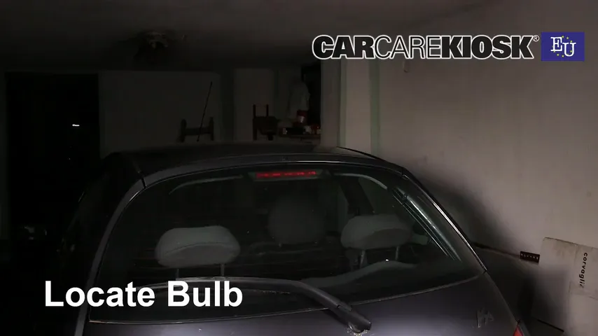 1997 Ford Ka Silver 1.3L 4 Cyl. Lights Center Brake Light (replace bulb)